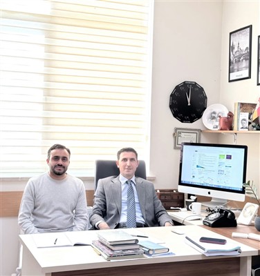 İtalya Calabria Üniversitesi Yüksek Lisans Öğrencisi Khalid Hussain, Erasmus+ Programı Kapsamında Bölümümüzde Eğitimine Başladı